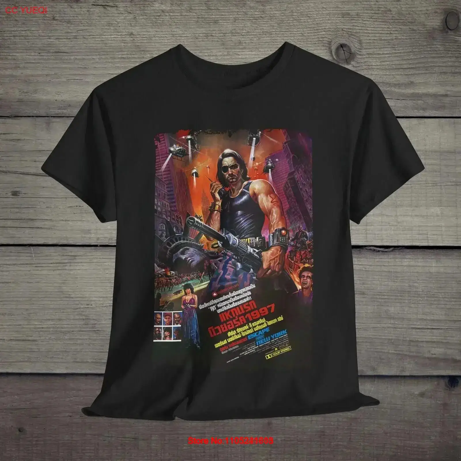 Men'S Fashion New York - Kaos Retro Escape From New York,