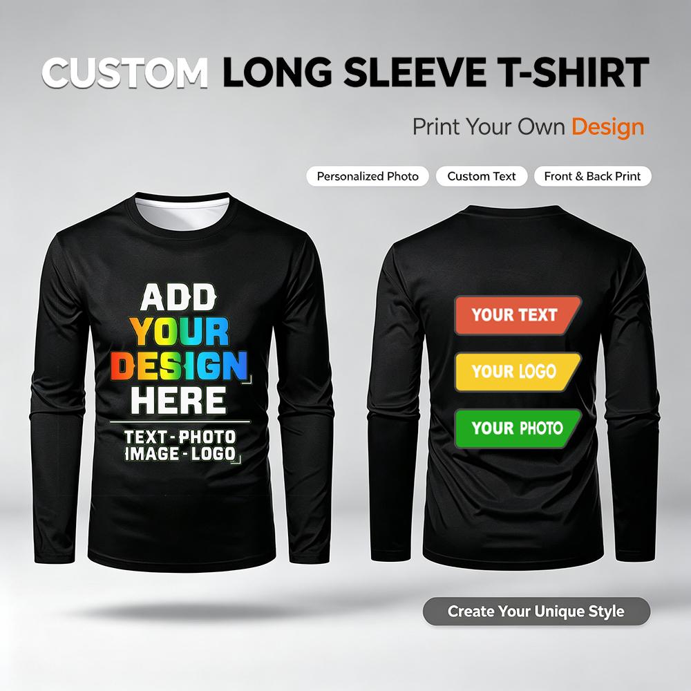 Men'S Fashion T Shirts - Kaos dengan Logo dan Foto yang