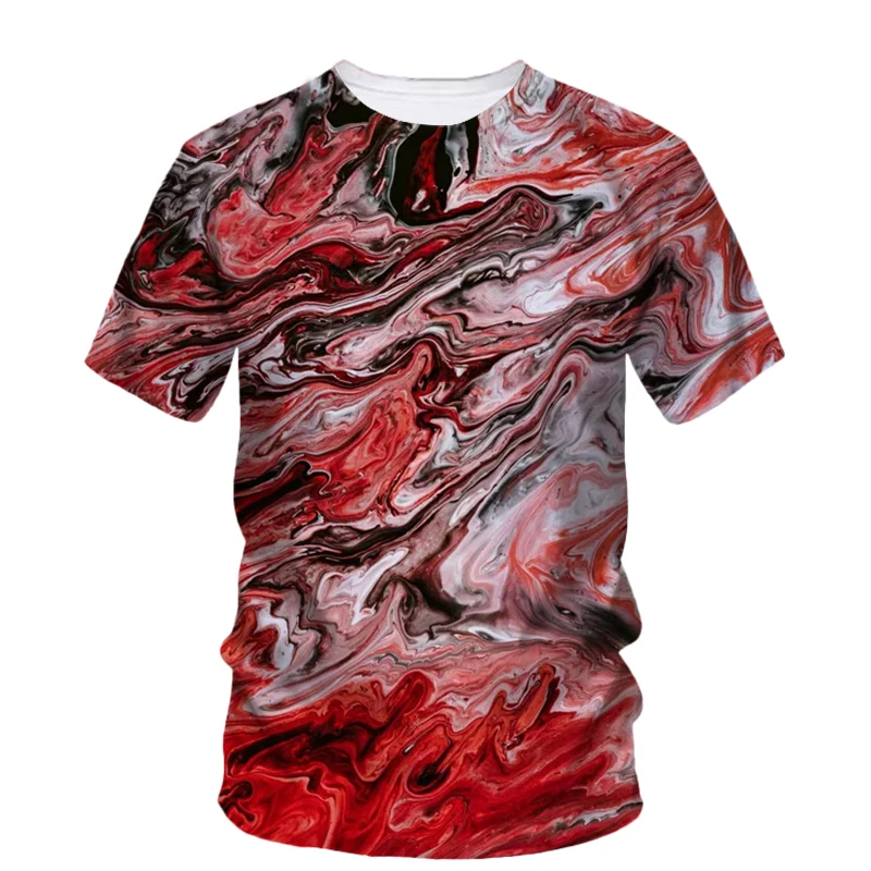 Mens Fashion Clothes - Kaos dengan Motif Grafiti, Pakaian Pria,