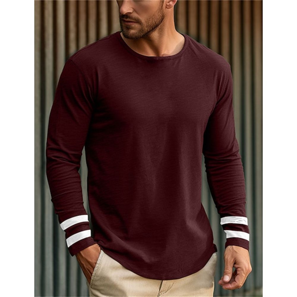 Kaos Pria Gaya Kasual Sederhan - Men'S Fashion T Shirts ulasan dan harga