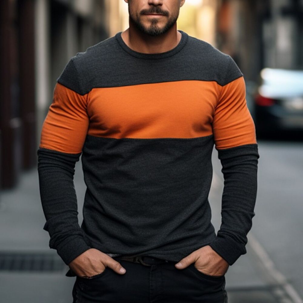 Kaos Pria Gaya Kasual Sederhan - Men'S Fashion T Shirts ulasan dan harga