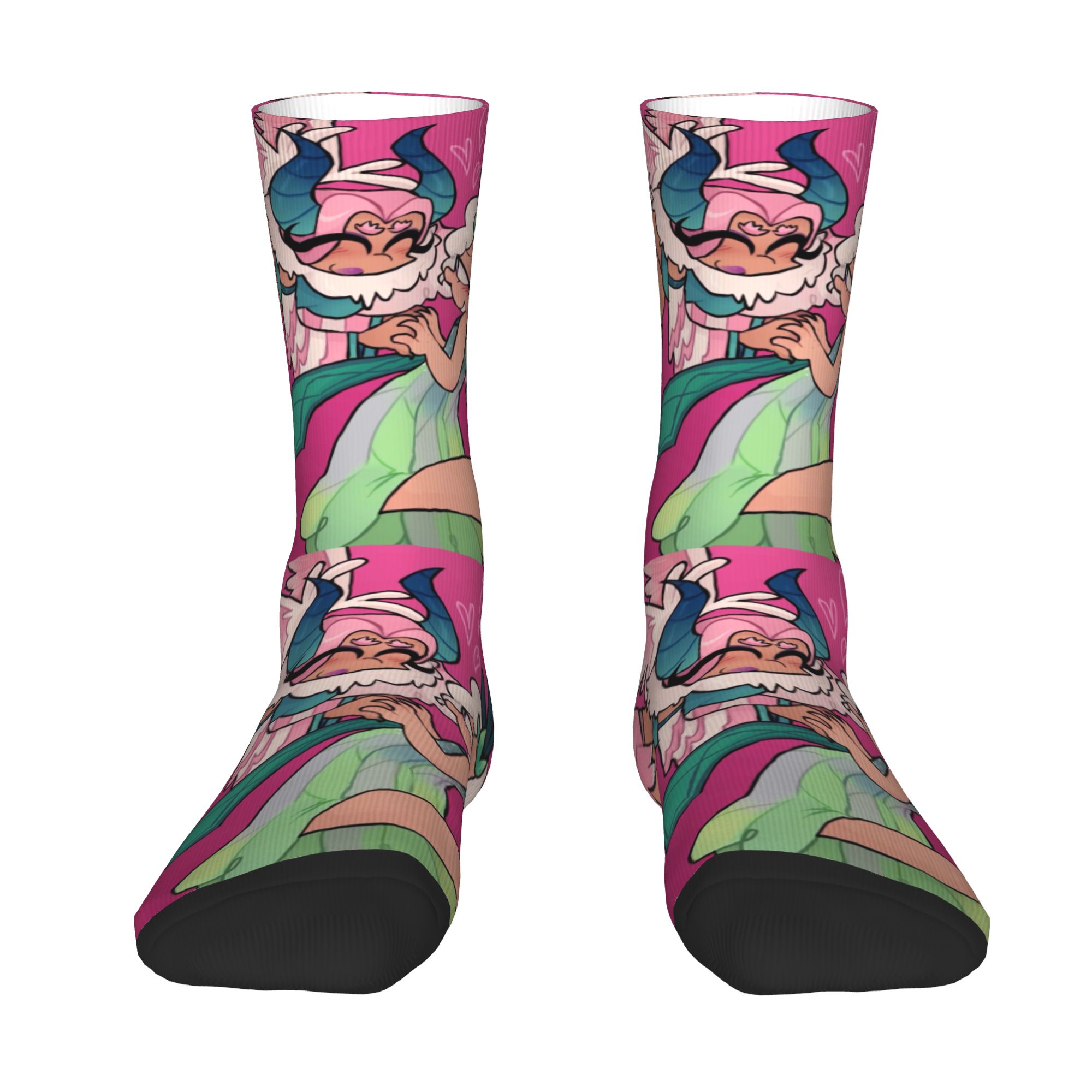 Kaos Kaki Kustom Motif Monster - Men'S Fashion Videos ulasan dan harga