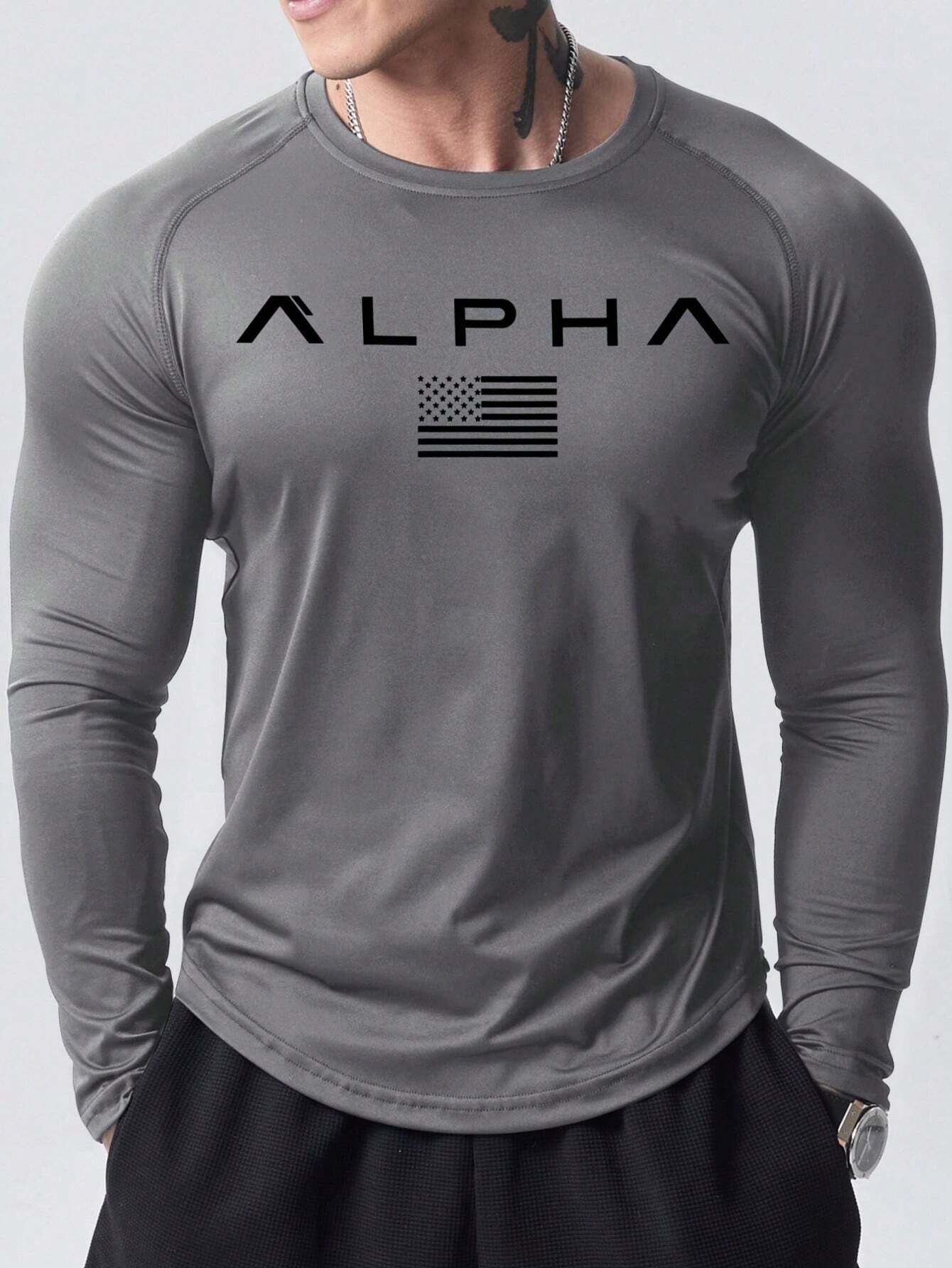 Kaos Lengan Panjang Pria Terba - Mens Fashion Clothes ulasan dan harga