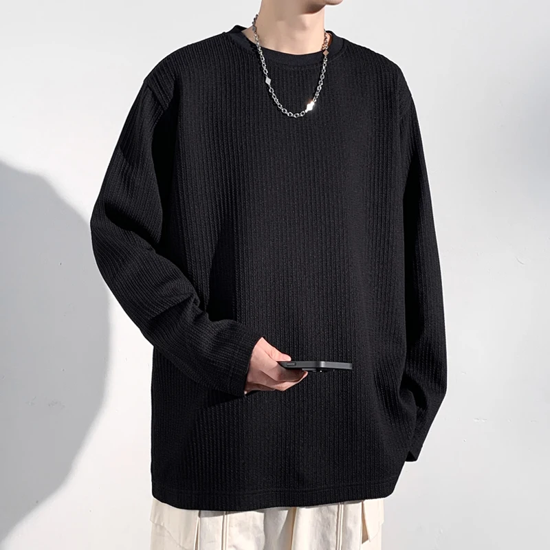 Kaos Lengan Panjang Rajut Berg - Men'S Fashion T Shirts ulasan dan harga