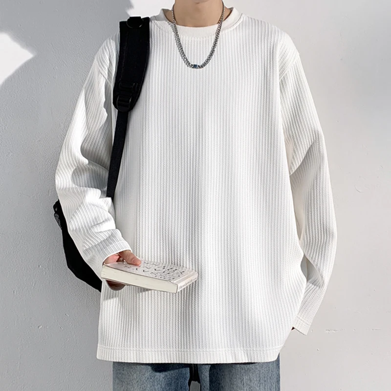 Kaos Lengan Panjang Rajut Berg - Men'S Fashion T Shirts ulasan dan harga