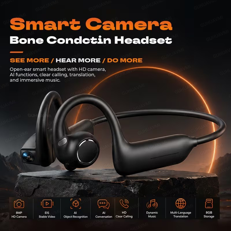 Headset Kamera 8MP Terbaru unt - Men'S Fashion Videos ulasan dan harga